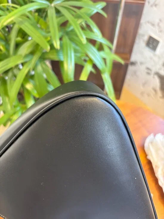 Coach Teri Hobo Bag in Black Leather with Silver Hardware - Picture 7 of 7